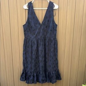 Tommy Hilfiger Women's Floral Babydoll Mini Dress size 12 Milkmaid Coquette New